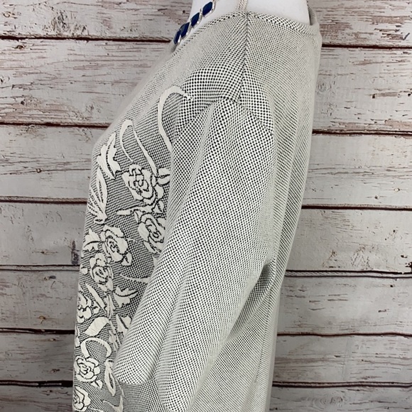 Cato Womens Dress Baroque Floral Stretch Pullover - Picture 4 of 11